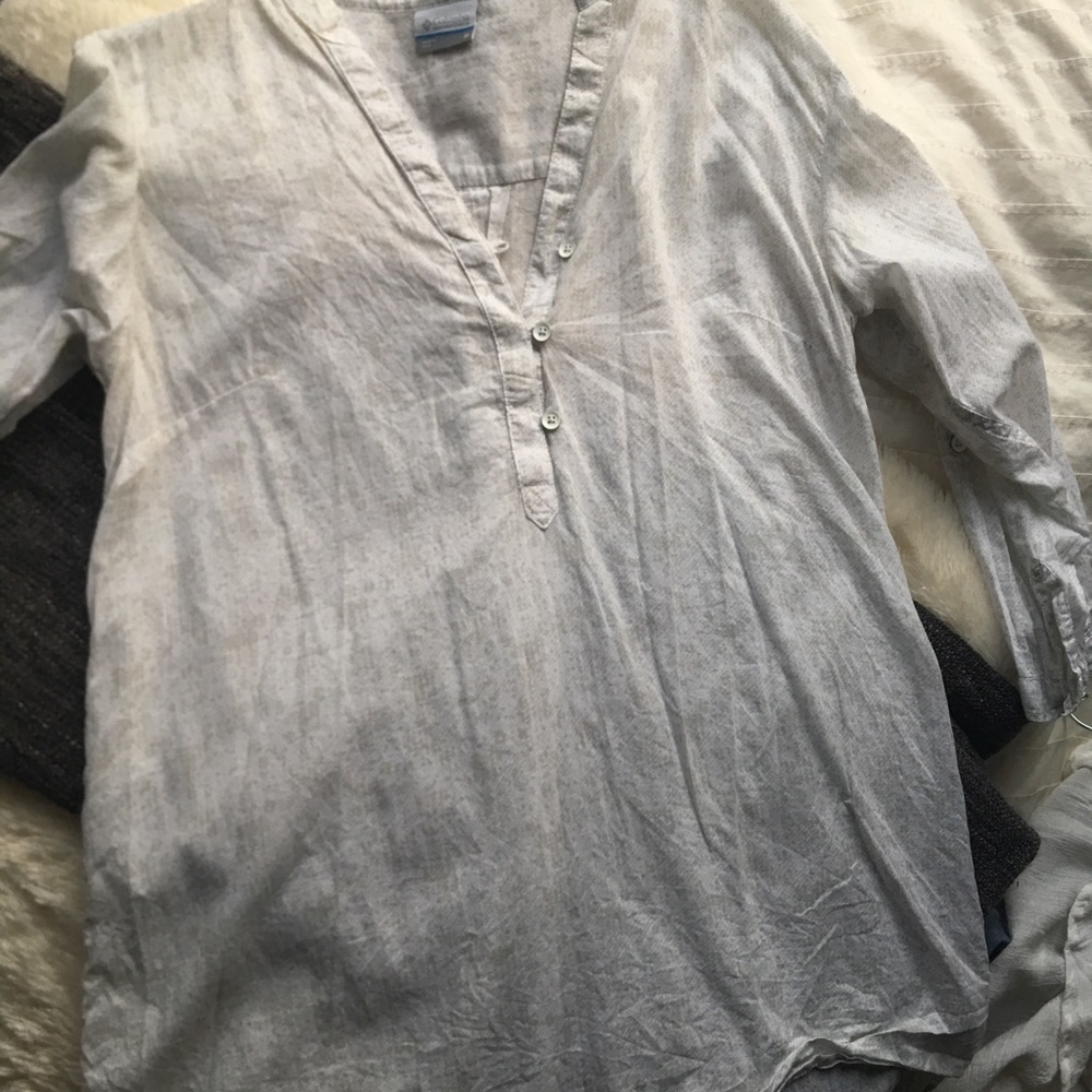 COLUMBIA white tunic